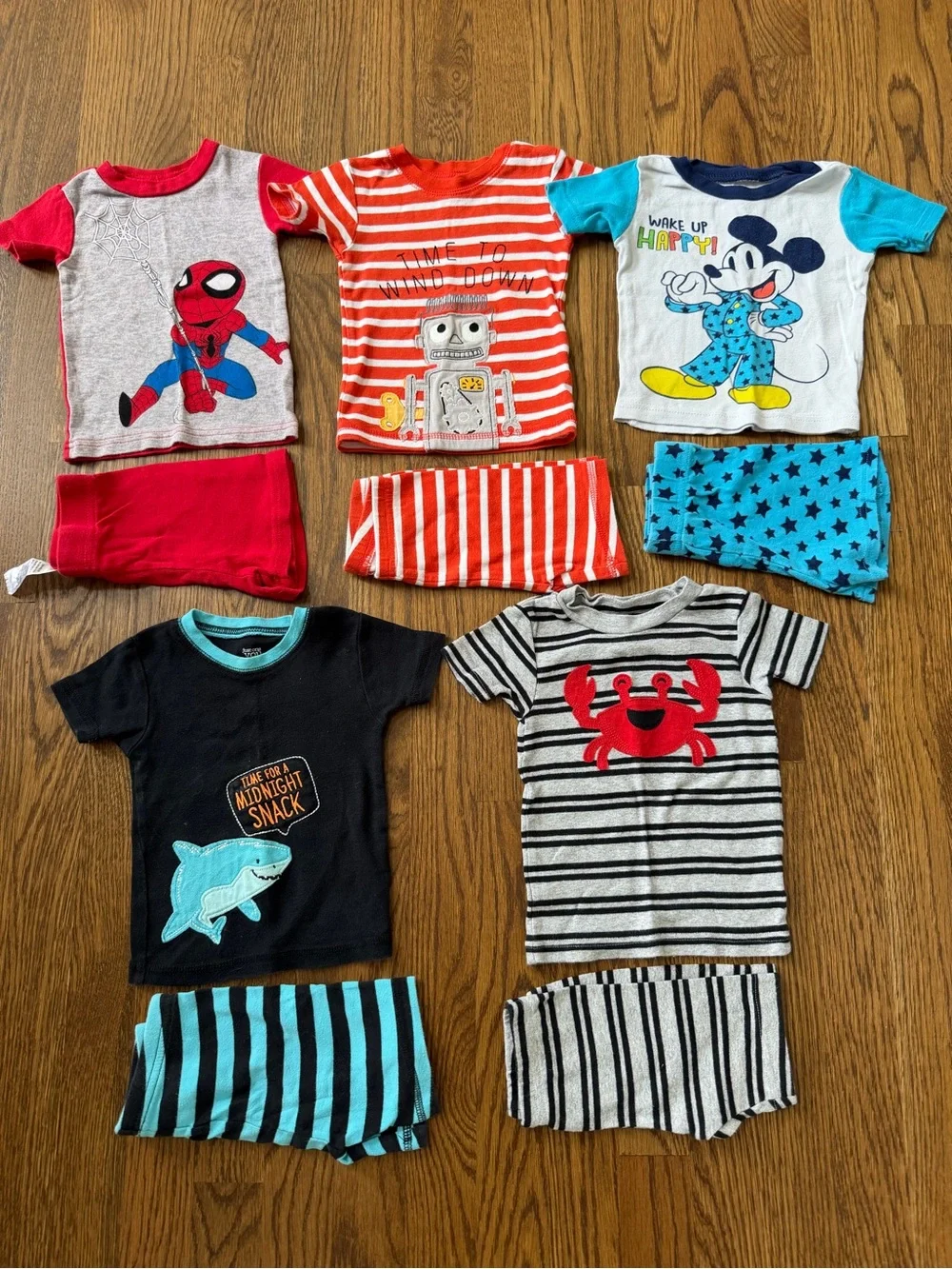 Summer Pajamas Bundle, size 18M